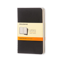 Notebook Moleskine Cahier Pocket / Lined Black