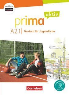 Підручник німецької мови Prima aktiv A2/1 Kursbuch inkl. PagePlayer App + interaktiven &Uuml;bungen