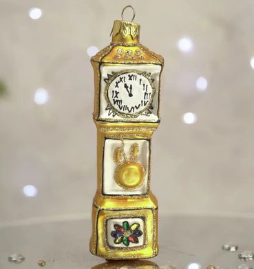Christmas tree decoration "Clock"