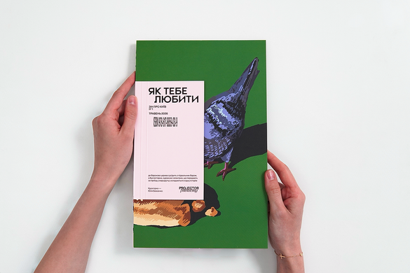 "How to Love You" zine about Kyiv