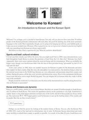 Korean for Beginners