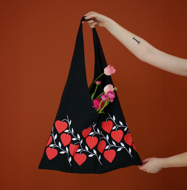 Bag with hearts