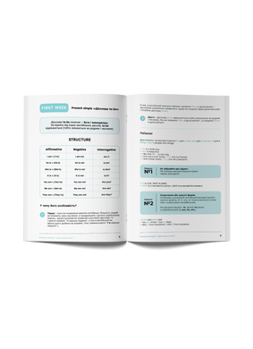 Workbook for studying all tenses of the English language "All about English tenses"
