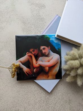 Postcard "Secret rendezvous", Mariko Gelman