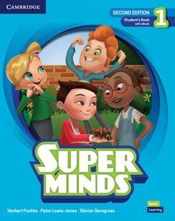 Підручник англійської мови Super Minds 2nd Edition 1 Student's Book with eBook British English
