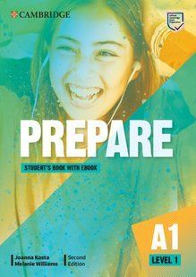 Підручник англійської мови Prepare! Updated 2nd Edition Level 1 SB with eBook including Companion for Ukraine