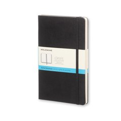 Notebook Moleskine Classic medium / Polka dot Black