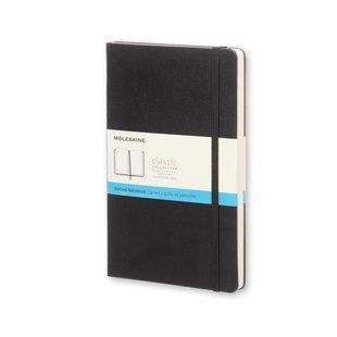 Notebook Moleskine Classic medium / Polka dot Black