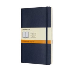 Notebook Moleskine Classic medium / Line Sapphire Soft