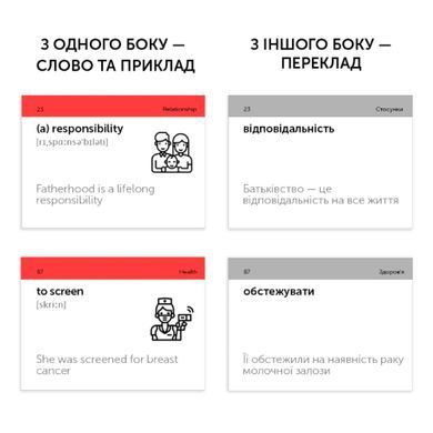 Flashcards for study - IELTS 5.0-7.0