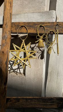 Christmas Straw Decoration "Bell-2"