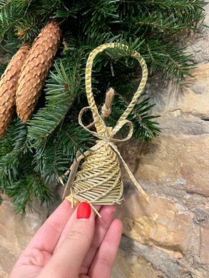 Christmas Straw Decoration "Bell-2"