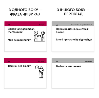 Flashcards for learning the Crimean Tatar language