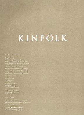 Kinfolk Magazine Issue 18: The Design