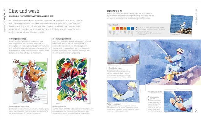 Artist's Watercolour Techniques: Discover How to Paint Landscapes, People and Still Lifes, and Develop Your Own Style