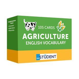 Картки для вивчення - Agriculture English Vocabulary