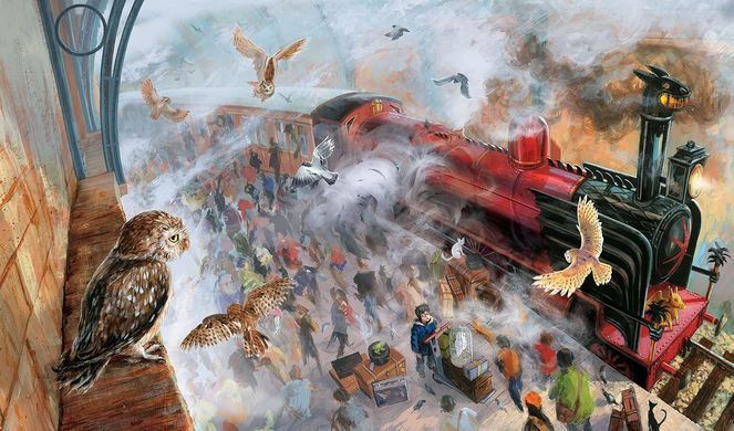 Harry Potter 1 Philosopher's Stone Illustrated Edition