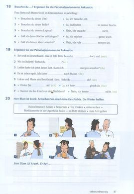 Підручник німецької мови + 2 аудіо дискa Pluspunkt Deutsch NEU A1/2 Arbeitsbuch mit Audio-CDs