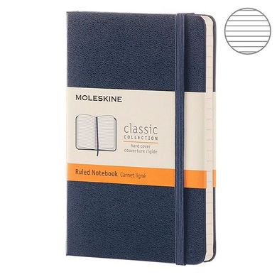 Записник Moleskine Classic кишеньковий / Лінійка Сапфір